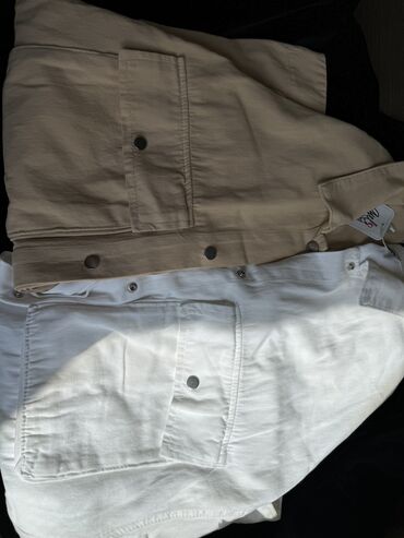 свободная рубашка: Джинсовая куртка, Свободная модель, Лето, Удлиненная модель, M (EU 38), L (EU 40), XL (EU 42)