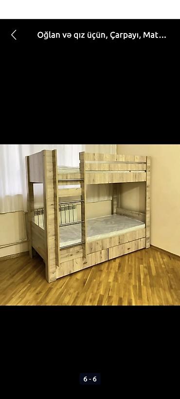 usag maneji: Oğlan və qız üçün, Yeni, Çarpayı, Matras ilə, Siyirməli, Laminat — 4