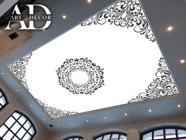 Натяжной потолок: Натяжной потолок 3D потолки, Глянцевое, Матовое Гарантия, Бесплатный замер, Бесплатная консультация — 9