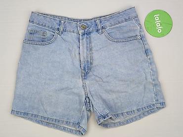szorty len: Denim, Szorty damskie, rozmiar M — 2