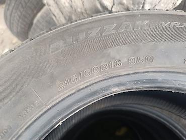 nissan cedric y34: Зимние шины Bridgestone Blizzak VRX3 - Размер: 215/60 R16 - Индекс — 2