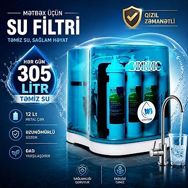 su filteri: Mətbəx üçün su filtri – Waterboss - 6 mərhələ 12 litr çən - pompalı - — 1