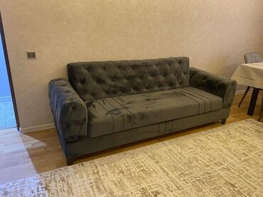 Divanlar: Divan, Açılmayan, Bazasız, Vеlur parça, Şəhərdaxili pulsuz çatdırılma — 5