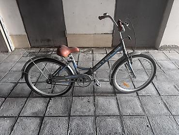 STELS Pilot şəhər/komfort velosipedi - Çərçivə: aşağı enişli, polad