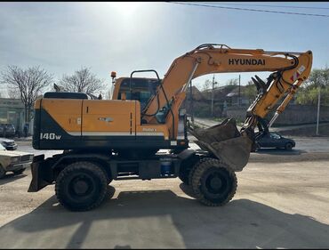 мини экскватор: Экскаватор, Hyundai, 2014 г., Колесный