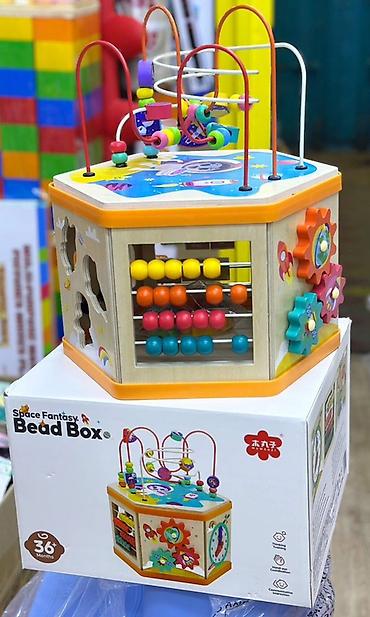 magic box: Деревянный развивающий центр «Space Fantasy Bead Box» (для детей 36+ — 1