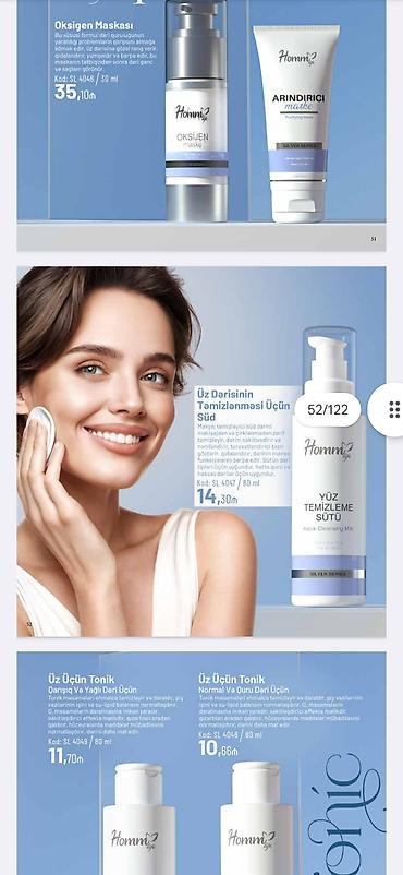 argi: Homm Life & Colour – Silver Series və digər xəttlərdən dəri və saç — 1