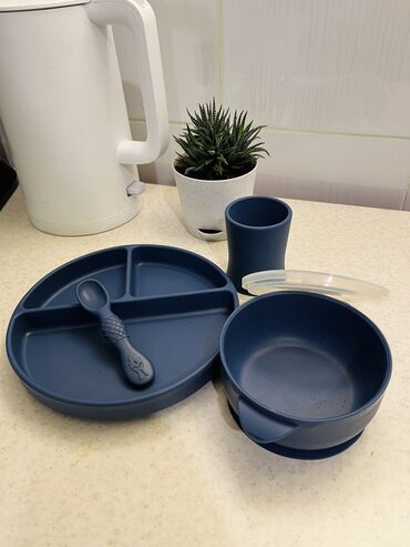 серебряные ложки: Набор детской посуды В идеальном состоянии Практически новый