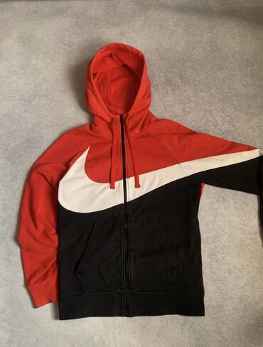 купить джинсовое платье турция большого размера: Nike Big swoosh jacket Размер M Состояние дефекты на рукавах