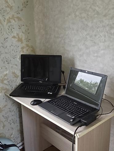 fujitsu laptop computers: İki ədəd noutbuk dəsti + Mouse hediyye. 1) Fujitsu Siemens noutbuk - — 1