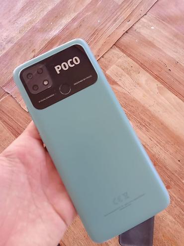 mac mini 4: Poco C40, Б/у, 64 ГБ, цвет - Зеленый, 2 SIM — 2