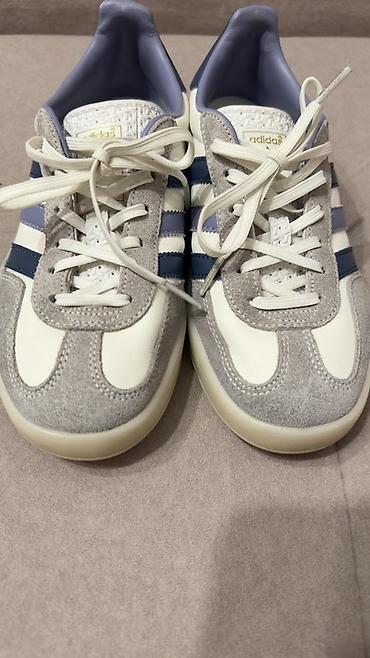 спорт: Кроссовки, 38, Adidas Originals, Б/у, цвет - Серый, Самовывоз — 5