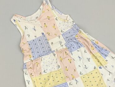 żółta sukienka dla dziewczynki: Dress, H&M, 1.5-2 years, 86-92 cm, condition - Very good