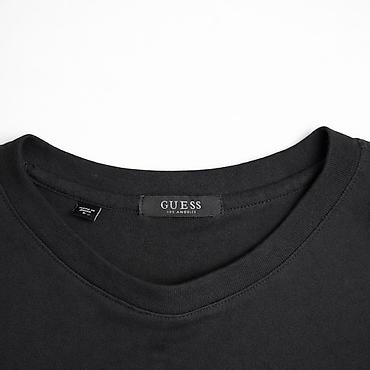 los: Мужская футболка, M, Guess, Б/у, цвет - Черный, Платная доставка — 1