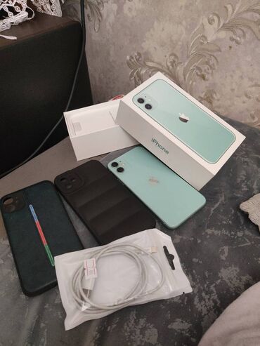 2. el iphone 11 128 gb fiyat: IPhone 11, 128 GB, Alpine Green, Barmaq izi, Face ID