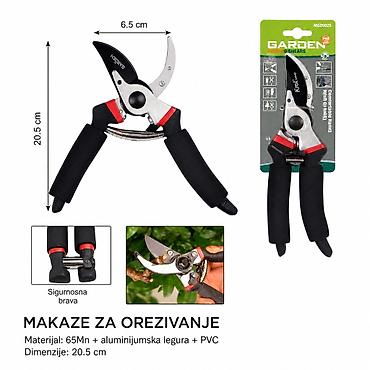 KMT Aluminijumske makaze za rezidbu sa sunđerom 2304881 - Namena