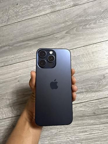macbook mini: IPhone 15 Pro Max, 256 ГБ, 93%, цвет — тёмно‑синий/Black Titanium — 1
