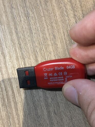 flaşh kart: Flash kart Sandisk, 64 GB, USB 3.1, Yeni