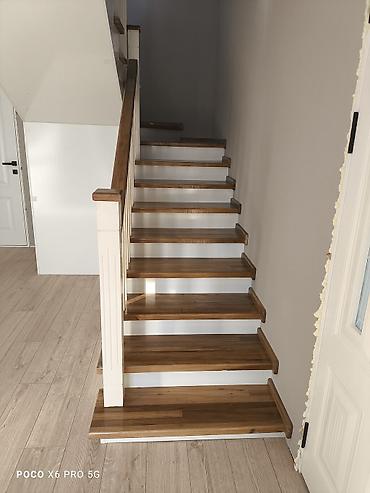 Деревянные лестницы: Деревянная лестница Для дома, Форма лестницы: Прямая, Стиль: Классический — 6