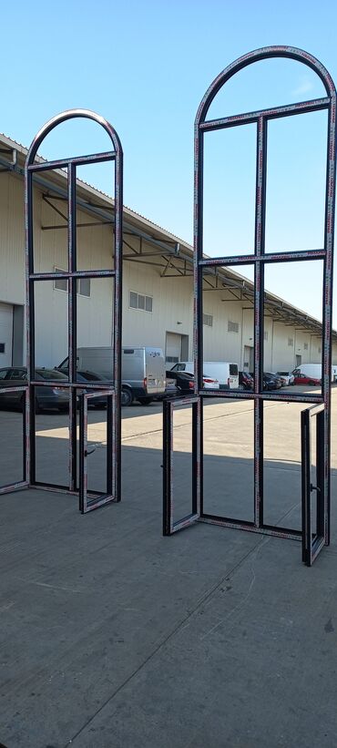 Pəncərələrin quraşdırılması, montajı: Plastik yumru pəncərələr. Ağ. Boz. Kariçnivi. Tund — 4