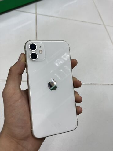 iphone 5 4: IPhone 11, 64 GB, White Titanium, Simsiz şarj, Face ID, Sənədlərlə