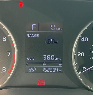 minus disk: Hyundai Elantra: 0.2 l | 2016 il Sedan — 8