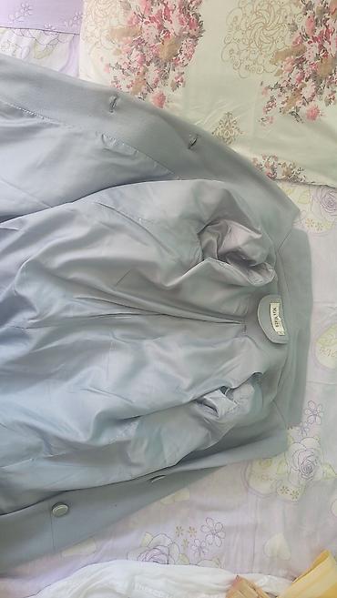 пальто zara: Пальто, Max Mara, 2XL, цвет - Серый — 1