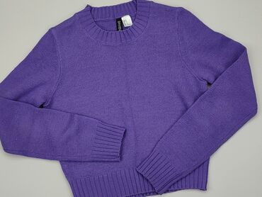 fioletowa sukienki wieczorowa: Sweter, H&M, XS (EU 34), condition - Good