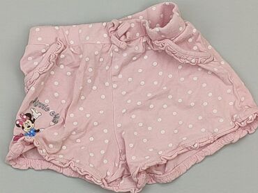 krótkie spodenki ogrodniczki: Shorts, Disney, 5-6 years, 110/116, condition - Very good