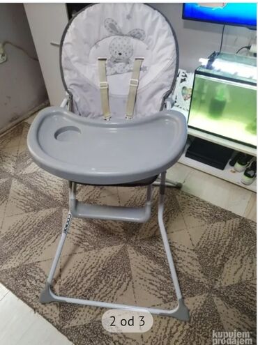 stolica za hranjenje beba: Bоја - Bela, Novo