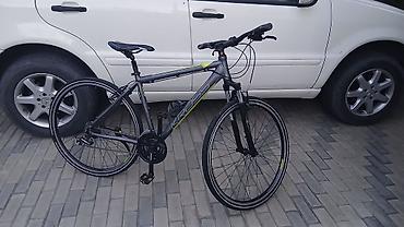 velosiped saft: KROSS Evado 3.0 hibrid velosipedi - Çərçivə: yüngül alüminium, daxili — 5