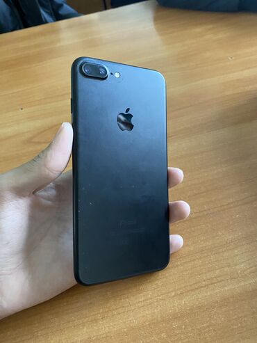 black latte кыргызстан: IPhone 7 Plus, Б/у, 32 ГБ, Black Titanium, Зарядное устройство, Чехол, 100 %