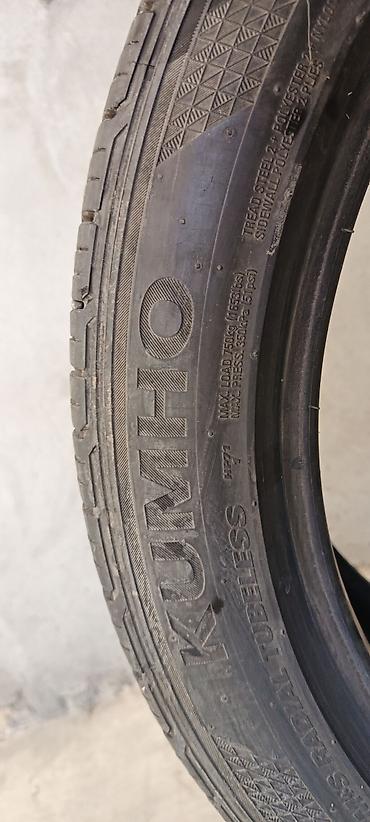 niva tekeri satilir: 245.45.19 kumho 4 fəsil 2 ədəd yaxşı vəziyyətdədir. şəkildə göründüyü — 6