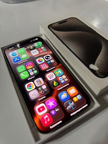 тел поко: IPhone 15 Pro, цвет Natural Titanium (натуральный титан) идеальном — 6