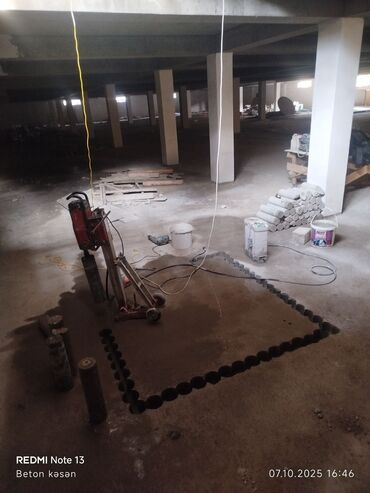 Beton işləri: Beton kəsmə beton deşmə xidməti Karot - HILTI DD 200 / 350 ilə 25 ° — 7