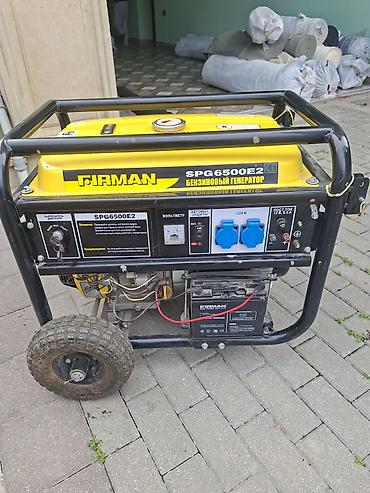 komur satis: Firman SPG6500E2 benzinli generator - Model: SPG6500E2 - Yanacaq — 1