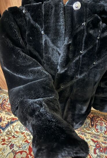 Шубы: Шуба, Длинная модель, Турция, С капюшоном, XL — 12