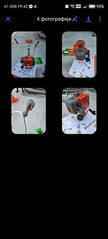 straus motorna testera: Benzinska trimer-kosa (brush cutter) - Motor: dvotaktni benzinski — 1