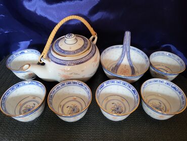 Kompleti posuđa: Servis nov za caj i kafu Jing dezen pirincani porcelan iz 50ih — 7