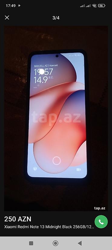 процессор amd ryzen 5 5600: Redmi Note 13, 256 ГБ, цвет - Черный, Две SIM карты — 2