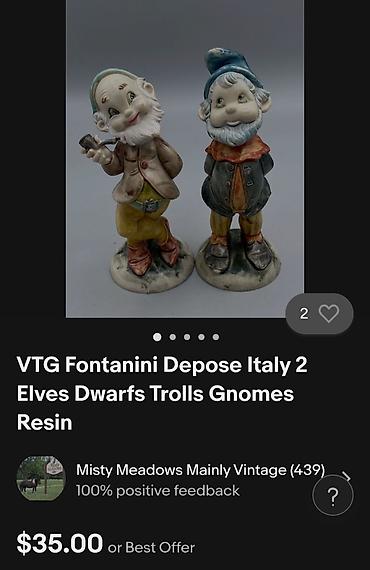 Figure: Figure patuljaka Fontanini Depose Italija 1960g +. Figure — 13