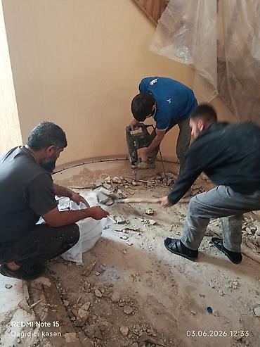 Beton işləri: Beton kəsmə xidməti - Divar, döşəmə və tavanlarda dəqiq və səliqəli — 9