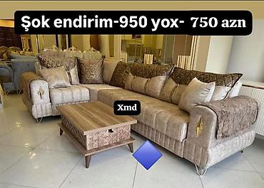 cay evi divanlari: Yeni, Künc divan, Qonaq otağı üçün, Açılmayan — 1