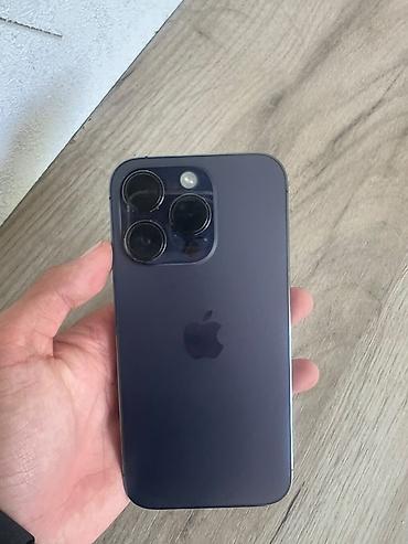 наушники для ноутбука: IPhone 14 Pro, Б/у, Deep Purple, Чехол — 1
