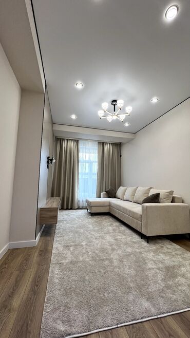 квартира бот сад: 1 комната, 44 м², Элитка, 3 этаж, Евроремонт