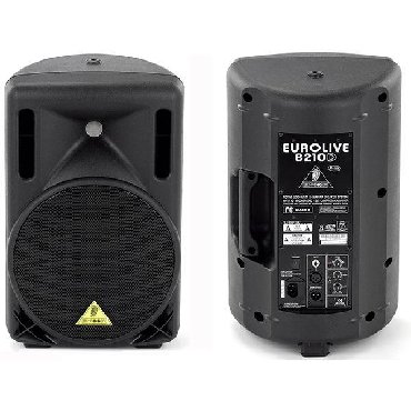 акустические системы f d с микрофоном: BEHRINGER B210D​ Активная 2-х полосная акустическая система 185 Вт RMS