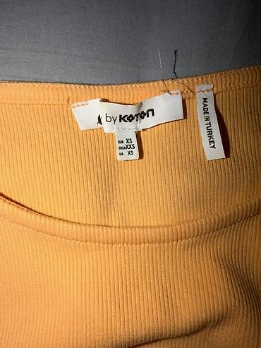 don xs: Koton brendinin qadın paltarı Çox az geyinilib - Model: yanları — 2