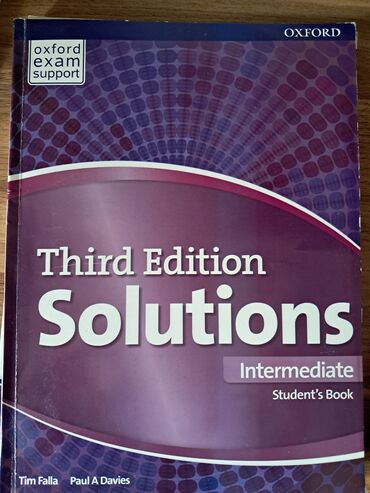 İngilis dili: Məhsul: Solutions Third Edition – Intermediate (Student’s Book)