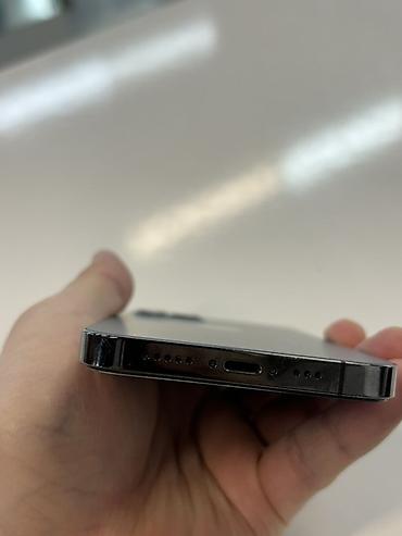 Apple iPhone: IPhone 12 Pro, Б/у, 128 ГБ, Графит, Защитное стекло, 77 % — 2