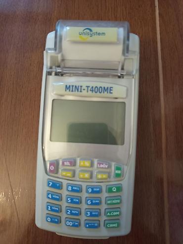 kassa aparatları: Unisystem MINI‑T400ME portativ kassa aparatı - İnteqrə olunmuş termal — 3